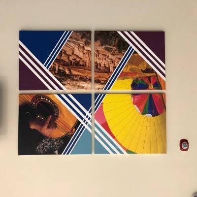 Blue Cross Blue Shield Stretch Canvas