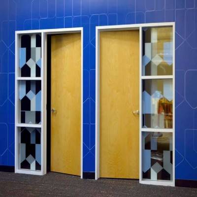 Blue Cross Wall Vinyl
