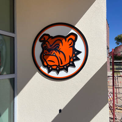 Exterior Dimensional Logo Mascot - Artesia HS