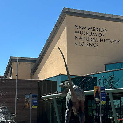 Dimensional Letters Cast Aluminum - NM Museum of Natural History & Science