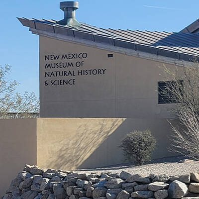 Dimensional Letters Cast Aluminum - NM Museum of Natural History & Science