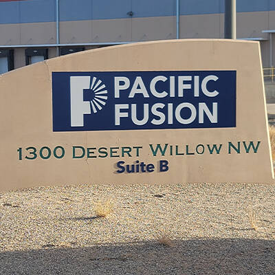 Dimensional Letters and Large Format Print on ACM - Pacific Fusion