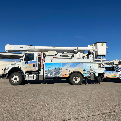 PNM Large Truck Vehicle Wrap