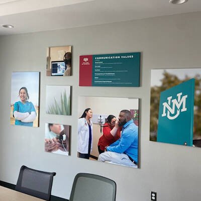 Large Format Print Display - UNM College of Nursing