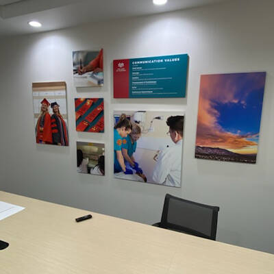 Large Format Print Display - UNM College of Nursing