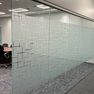 Vinyl Window Graphics - Weil Construction